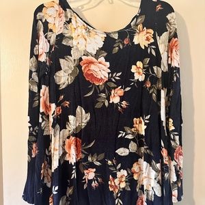 Black Floral Dress